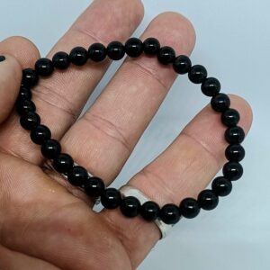 Bracelet Obsidienne œil céleste