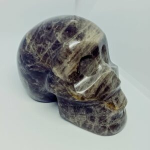Crâne de cristal en Quartz fumé