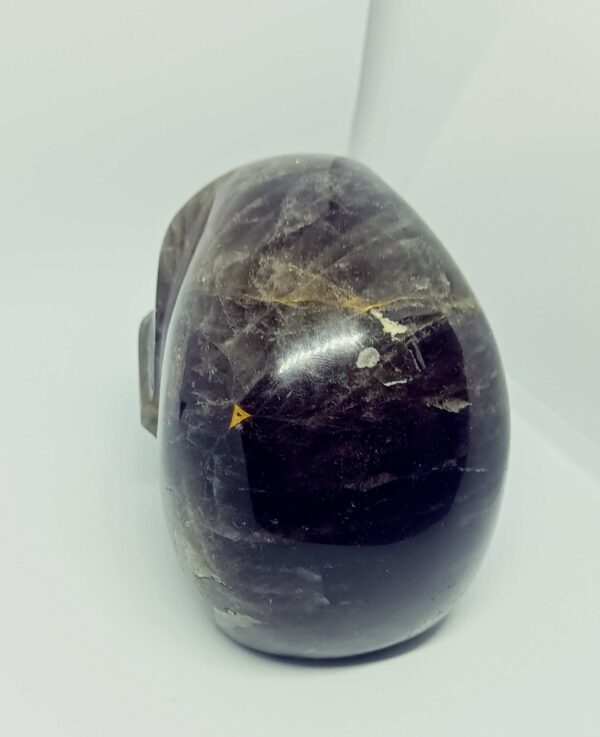 Crâne de cristal en Quartz fumé – Image 3