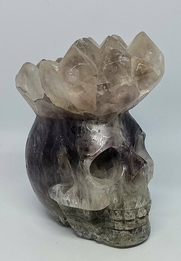 Crâne de cristal en Améthyste – Image 5