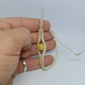 Bracelet Macramé perle