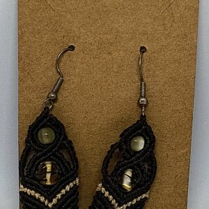 Boucles d'oreilles Macramé