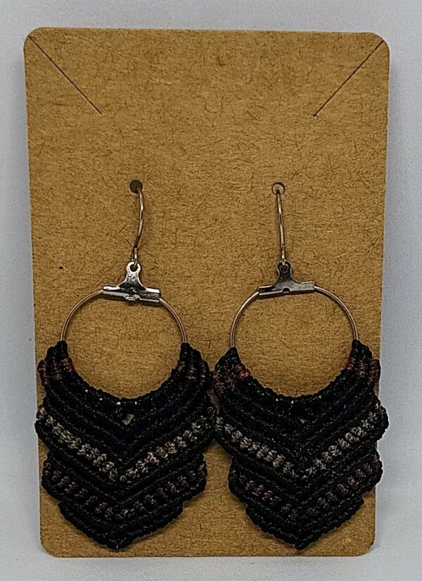 Boucles d'oreilles Macramé