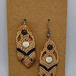 Boucles d'oreilles Macramé