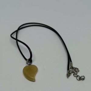 Collier Cœur pierre