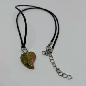 Collier Cœur pierre