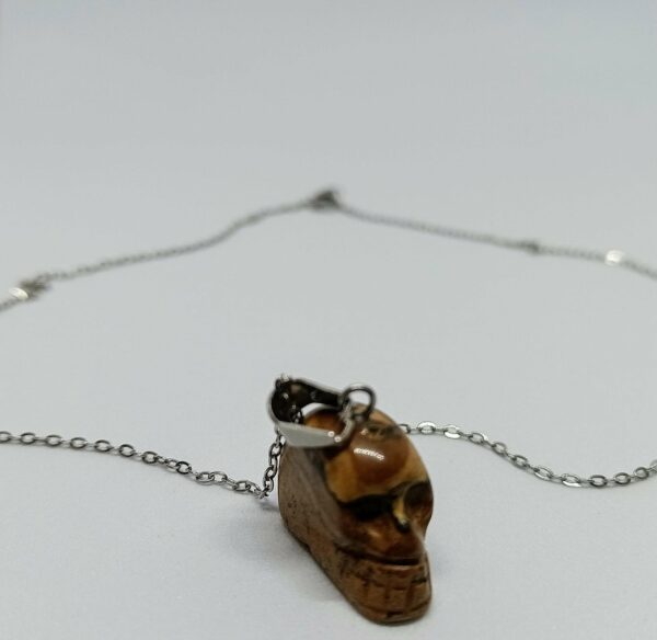 Collier pendentif Crâne
