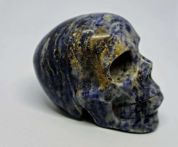 Crâne de cristal en Sodalite – Image 2