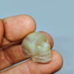 Crâne de cristal agate