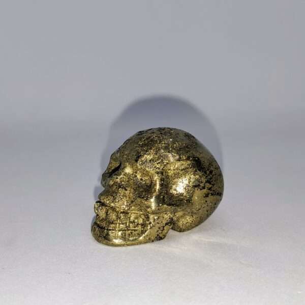 Crâne de cristal en pyrite – Image 2