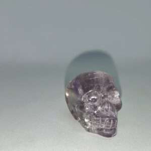Crâne de cristal en Amethyste