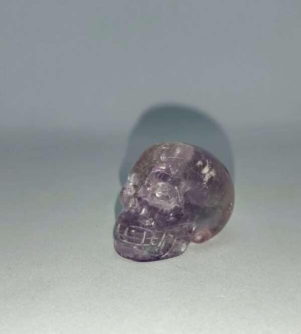 Crâne de cristal en Amethyste – Image 2
